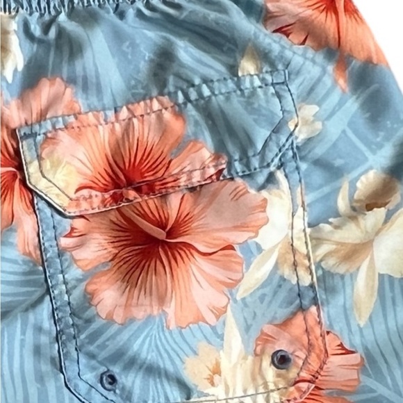 Con.Struct Tropical Floral Men's Swim Trunks - Picture 3 of 5